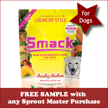Pets Smack for Dogs FREE SAMPLE Sprout Master