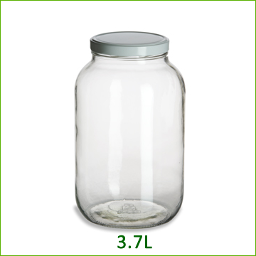 Wide Mouth Glass Jars -1 Gallon (128oz)