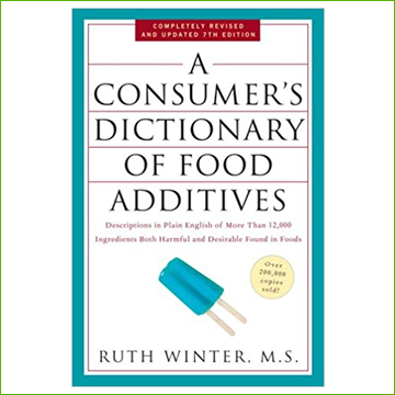 Book, A Consumer's Dictionary of Food Additives