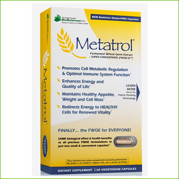 Metatrol - fermented wheat extract capsules