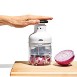 Manual food chopper