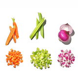 Manual food chopper