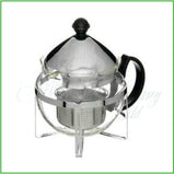 Glass & Chrome teapot with infuser 520ml-18oz