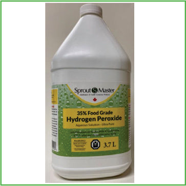 35% Food Grade Hydrogen Peroxide - 3.7 L