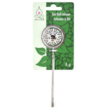Tea infuser tongs, leaf design
