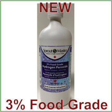 3% Food grade hydrogen peroxide -diluted