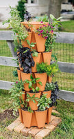 GardenStalk Vertical Planter 5 tier -Terracotta