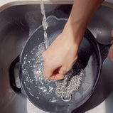 Metal mesh (chain mail) pot scrubber