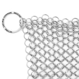 Metal mesh (chain mail) pot scrubber