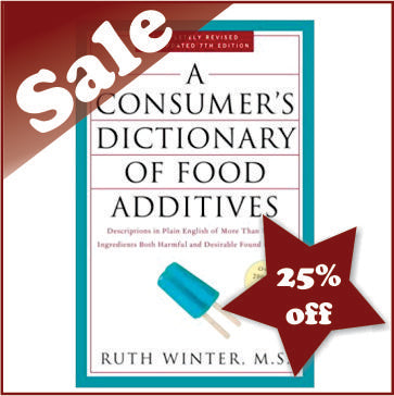 Book, A Consumer's Dictionary of Food Additives