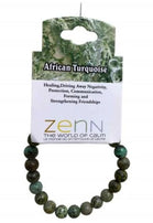 African turquoise bead bracelet