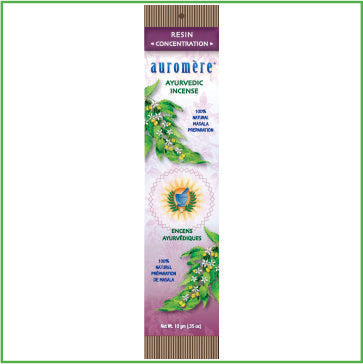 Auromere Ayurvedic Incense - RESIN