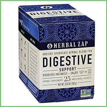 Tea, Ayurvedic Herbal Digestive Support -25 Packets