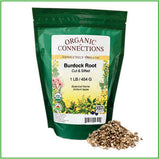 Burdock root, cut and sifted -Organic Connections