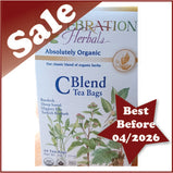 C blend Tea bags, organic
