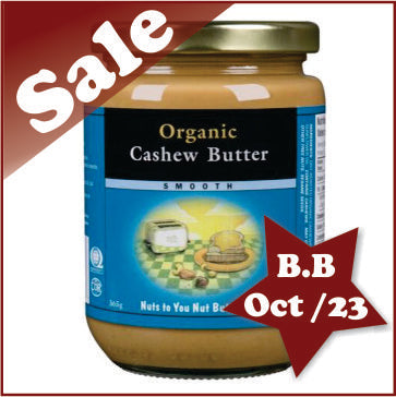 Cashew Butter, Smooth (organic) 365g