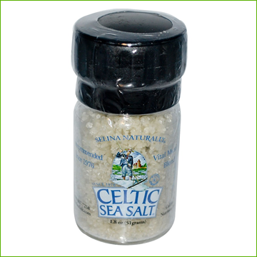 Celtic Sea Salt, Light Grey, Mini Grinder 51g