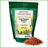 Red Crushed Chili Pepper Medium (org) Lot#230963 1lb (454gr)