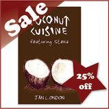 Book, Coconut Cuisine featuring Stevia