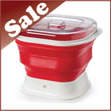 Collaspible yogurt maker