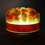 Salt of the Earth Himalayan Salt Aroma Lamp Diffuser - LED yellow