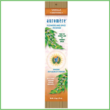 Auromere Flowers & Spice Incense - VANILLA