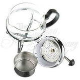 Glass & Chrome teapot with infuser 520ml-18oz
