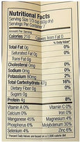 Jade Pearl Rice, Organic nutritional facts