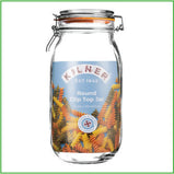 Kilner round clip top 3L jar
