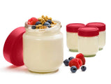 Leak-Proof Glass Jars 4pc Set