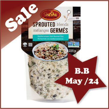 Sprouted Blends, Mediterranean-Style Basmati Rice