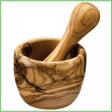 olivewood 2.75 in. mortar and pestle