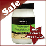 Organic vigin coconut oil