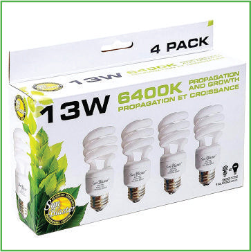 13 watt CFL bulb 4 pack