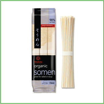 Hakubaku Organic White Noodle Somen