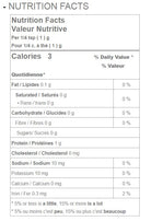 Spirulina powder nutrition facts