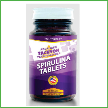 Tachyonized Spirulina 75 tabs