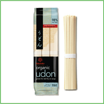Hakubaku organic Udon noodles