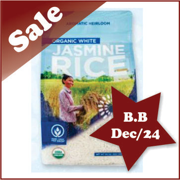 Jasmine Rice, White Organic 850g