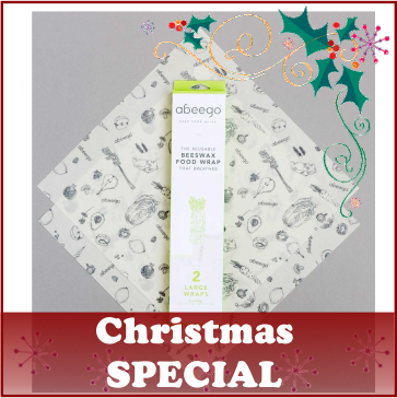 abeego large beeswax food wrap