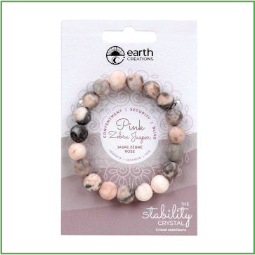 Bead Bracelet -Pink Zebra Jasper – Sprout Master