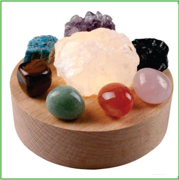 Chakra Energy Crystal Lamp