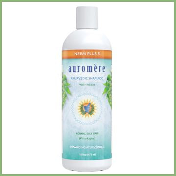 Auromere Neem Plus 5 Shampoo Normal-Oily 16 oz