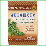 Auromere Soap - Sandal-Turmeric