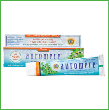 Auromere Toothpaste -Classic (Licorice) Media 1 of 2