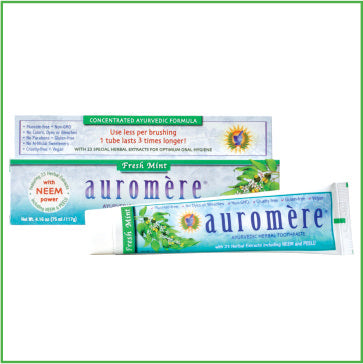 Auromere Toothpaste -Fresh mint