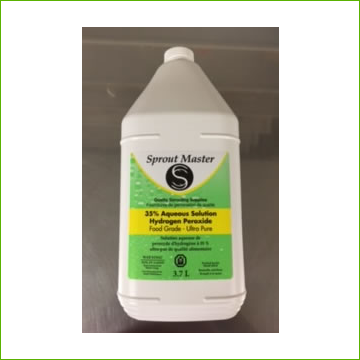 35% Food Grade Hydrogen Peroxide - 3.7 L