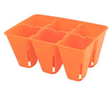 Bootstrap Farmer, 6 Cell Plug Tray Inserts Colors -12pk