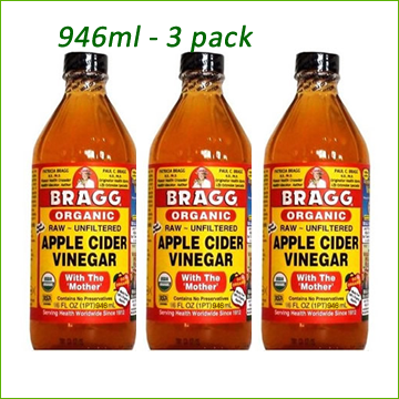 Apple Cider Vinegar - 946 ml x 3