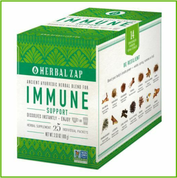 Tea, Ayurvedic Herbal Immune Support Tea -25 Packets